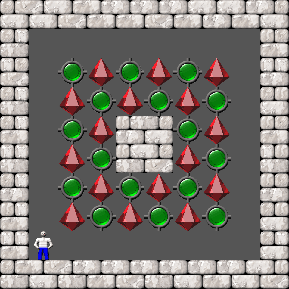 Sokoban Sasquatch XII level 27